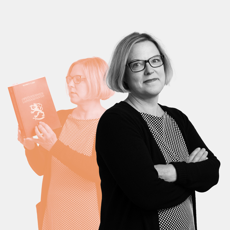 Oppilaitos- ja tietohallinto, Mari Karvonen